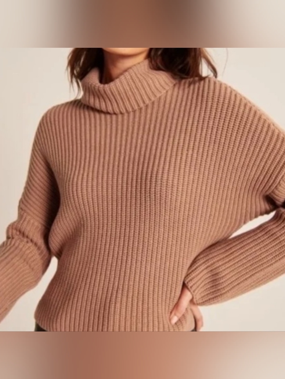 Abercrombie & Fitch Nwt Avery Turtleneck Sweater Size Small.